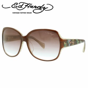 エドハーディー サングラス EdHardy バタフライズ2 BUTTERFLIES 2 BROWN メンズ レディース UVカット メガネ ブランド