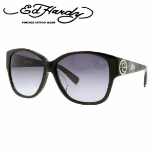 エドハーディー サングラス EdHardy タイガー2 TIGER 2 BLACK メンズ レディース UVカット メガネ ブランド