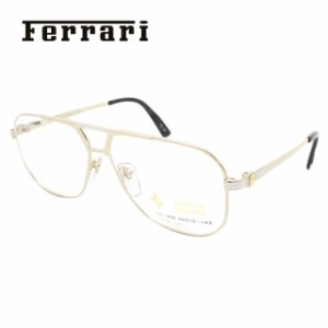 フェラーリ メガネフレーム フレーム Ferrari 伊達 眼鏡 FA902 1 61 フェラーエンブレム 18K使用 メンズ ファッションメガネ