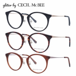 グリッターバイセシルマクビー メガネフレーム glitter by CECIL McBEE GCF 7513 全3カラー 49