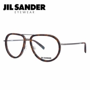 JIL SANDER メガネフレーム ジル・サンダー 伊達 眼鏡 J2008-D 57 メンズ レディース ファッションメガネ
