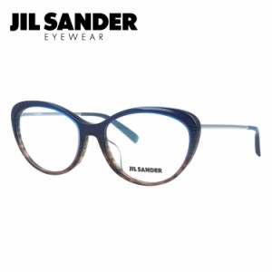 JIL SANDER メガネフレーム ジル・サンダー 伊達 眼鏡 J4001-M 55 アジアンフィット レディース ファッションメガネ