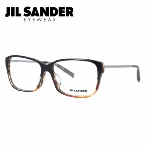 JIL SANDER メガネフレーム ジル・サンダー 伊達 眼鏡 J4004-M 57 アジアンフィット メンズ レディース