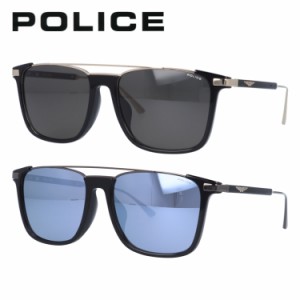 ポリス サングラス ミラーレンズ アジアンフィット POLICE SPLA37J 全2カラー 56サイズ スクエア メンズ レディース