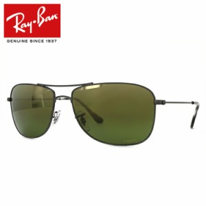 レイバン Ray-Ban サングラス クロマンス RB3543 029/6O 59 ガンメタル Chromance 偏光レンズ ミラー メンズ レディース