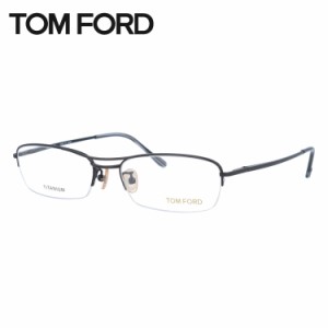 トムフォード メガネ TOM FORD FT5064 BR 55 / TF5064 BR 55 調整可能ノーズパッド オーバル型 PC スマホ 度なし 伊達 老眼鏡