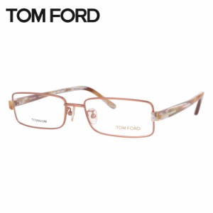 トムフォード メガネ TOM FORD FT5065 217 54 / TF5065 217 54 調整可能ノーズパッド スクエア型 PC スマホ 度なし 伊達 老眼鏡