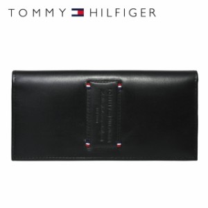 トミーヒルフィガー 長財布 TOMMY HILFIGER 31TL19X017-001（0092-5640/01） ブラック 小銭入れ有 レザー メンズ