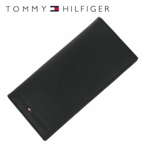 トミーヒルフィガー 長財布 TOMMY HILFIGER 31TL19X006-001 （0092-4857/01） ブラック レザー 革