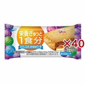 バランスオン ミニケーキ チーズケーキ(40セット)[お菓子 その他]