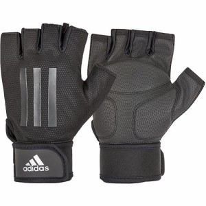 adidas(アディダス) エリートトレーニンググローブ L グレー ADGB14245(1組)[トレーニング用品 その他]