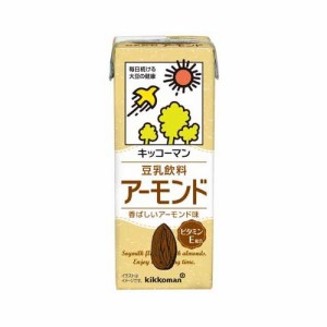 キッコーマン 豆乳飲料 アーモンド(200ml*18本入)[豆乳]