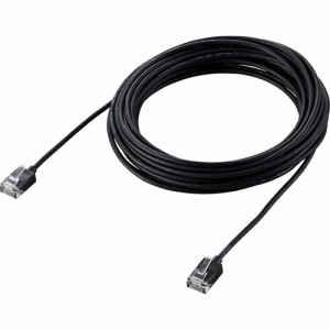 エレコム LANケーブル Cat6A スーパースリム 7m ブラック LD-GPASS／BK7(1本)[情報家電　その他]