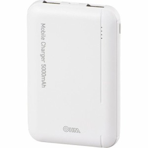 モバイルチャージャー 5000mAh SMP-JV52W(1個)[充電器・バッテリー類]