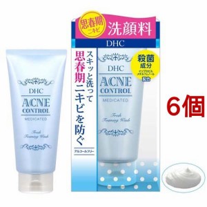 DHC 薬用アクネコントロールフレッシュ フォーミングウォッシュ(130g*6個セット)[洗顔フォーム ニキビ用]