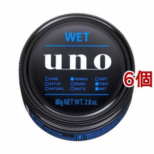 ウーノ ウェットエフェクター(80g*6個セット)[男性用ワックス]