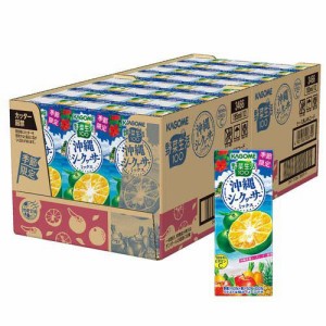 野菜生活100 沖縄シークヮーサーミックス(24本入×2セット(1本195ml))[フルーツジュース]