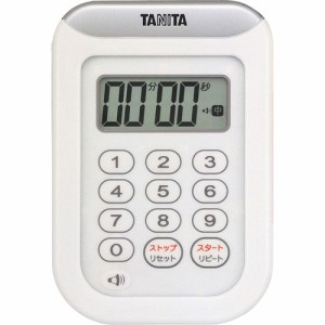 タニタ 丸洗いタイマー100分計 ホワイト TD-378-WH(1台)[生活用品 その他]