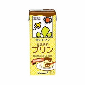 キッコーマン 豆乳飲料 プリン(200ml*18本入)[豆乳]