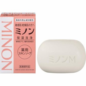 ミノン 薬用スキンソープ(80g*6個セット)[無添加石鹸・自然派石鹸]