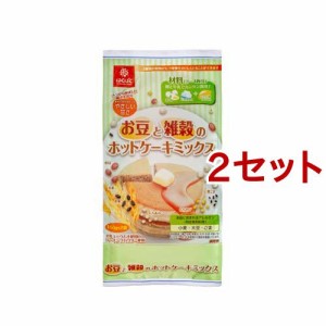 お豆と雑穀のホットケーキミックス(150g*2袋入*2セット)[小麦粉]