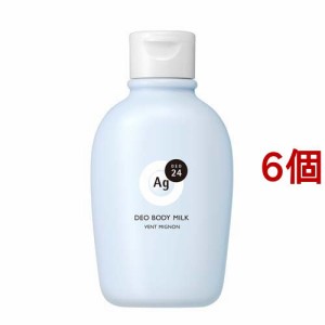 エージーデオ24 デオドラントボディミルク ヴァン ミニョン(180ml*6個セット)[クリーム・ジェル]