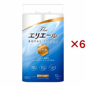 エリエール Theエリエールトイレットティシュー ダブル(12ロール×6セット)[トイレットペーパー ダブル]