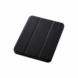 エレコム iPad mini ケース レザー 手帳 ブラック TB-A21SSABK(1個)[ケース・ジャケット]