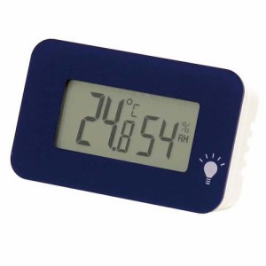 シュクレ・イルミー 温湿度計 ネイビー TD-8336(1個)[生活用品 その他]