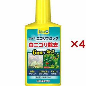 テトラ ニゴリブロック(250ml×4セット)[アクアリウム用水質調整]