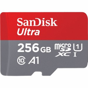 SanDisk ウルトラ microSDXC UHS-Iカード 256GB SDSQUAR-256G-JN3MA(1個)[情報家電　その他]