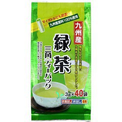 寿老園 九州産 緑茶 三角ティーパック(3g*40袋入)[緑茶]
