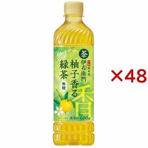 伊右衛門 柚子香る緑茶(24本入×2セット(1本600ml))[緑茶]