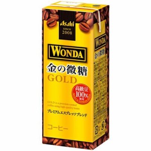 ワンダ 金の微糖 紙パック(200ml*24本入)[缶コーヒー(加糖)]