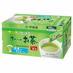 伊藤園 おーいお茶 抹茶入り緑茶 粉末 スティックタイプ(0.8g*100本)[緑茶]