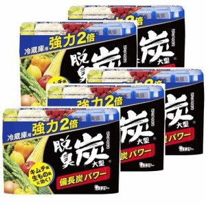 脱臭炭 冷蔵庫用大型 強力タイプ 備長炭パワー 脱臭剤 キッチン 消臭剤(240g*5個セット)[防虫剤 脱臭剤]