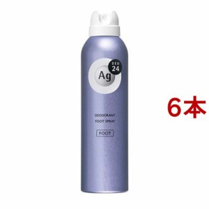 エージーデオ24 フットスプレー h 無香料(142g*6本セット)[スプレータイプ]