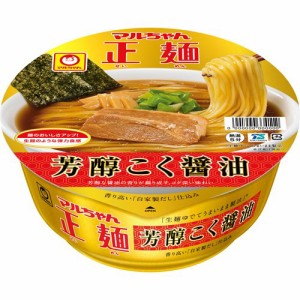 マルちゃん正麺 カップ 芳醇こく醤油 ケース(119g*12個入)[インスタント食品 その他]