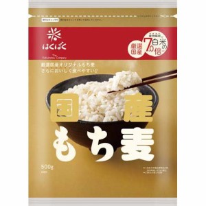 はくばく 国産もち麦(500g)[麦]