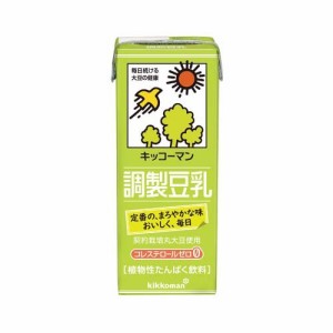 キッコーマン 調製豆乳(200ml*18本入)[豆乳]