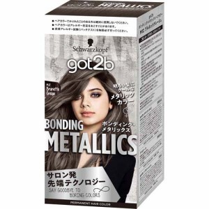 got2b ボンディング・メタリックス ヘアカラー ブルネットグレージュ(1セット)[女性用ヘアカラー]