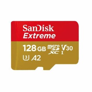 SanDisk エクストリーム microSDXC UHS-Iカード 128GB SDSQXAA-128G-JN3MD(1個)[情報家電　その他]