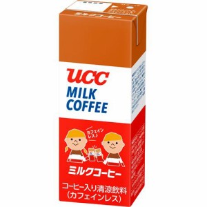 UCC ミルクコーヒー AB(200ml*24本入)[カフェインレスコーヒー]