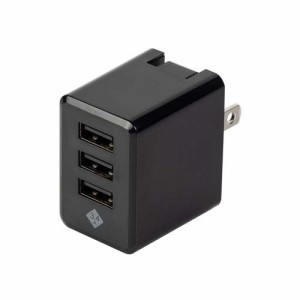 Digio2 USB3ポート充電器 JYU-ACU010BK(1個)[充電器・バッテリー類]