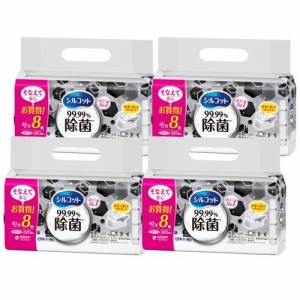 シルコット 99.99％除菌ウェットティッシュ 詰替(320枚入*4個)[ウェットティッシュ]