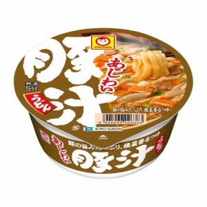 マルちゃん あじわい豚汁うどん ケース(109g*12個入)[カップ麺]