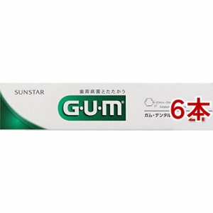 ガム(G・U・M) デンタルペースト(35g*6本セット)[歯周病・知覚過敏用歯磨き粉]