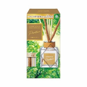 Sukki-ri！ CORK+STICK Puriture リードディフューザー 芳香剤 木漏れ日の中で(100ml)[トイレ用置き型 消臭・芳香剤]