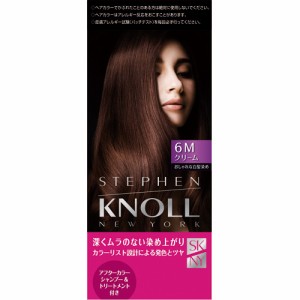 スティーブンノル カラークチュール クリームヘアカラー 6M マロンブラウン(1セット)[白髪染め 女性用]