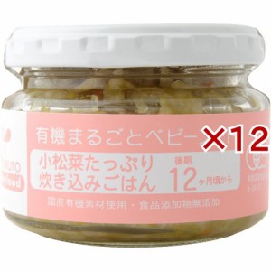 小松菜たっぷり炊き込みごはん(100g×12セット)[レトルト]